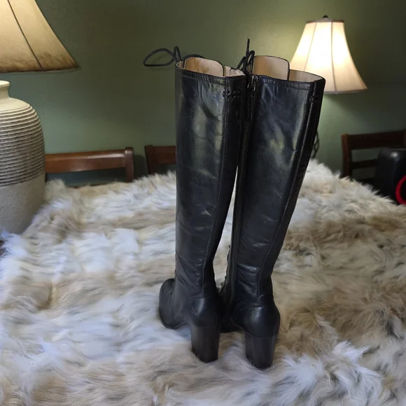 Frye Parker Tall Lace Up Boots - Picture 4 of 12